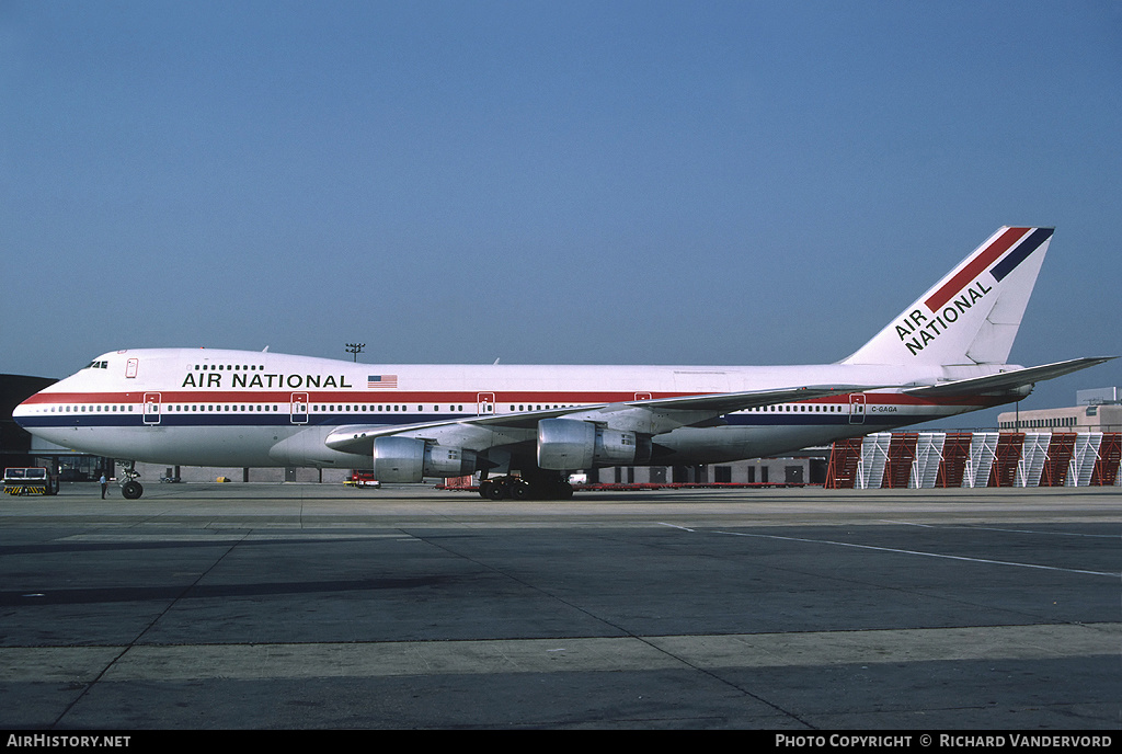 Aircraft Photo of C-GAGA | Boeing 747-233BM | Air National | AirHistory.net #21413