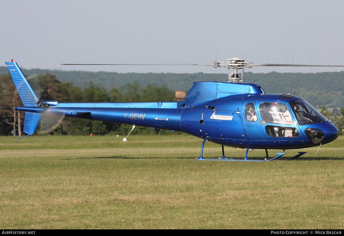 Aircraft Photo of F-GEHV | Aerospatiale AS-350BA Ecureuil | AirHistory.net #21426