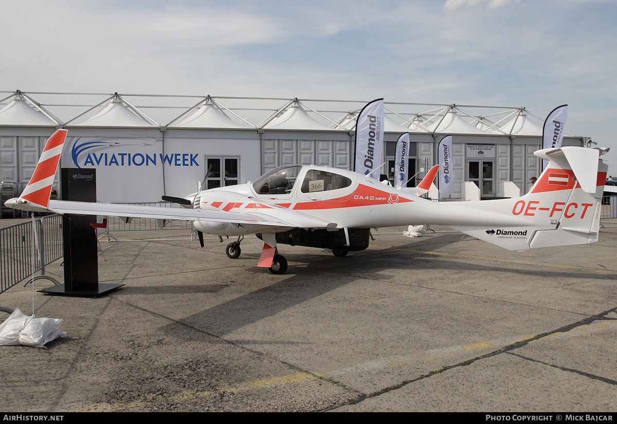 Aircraft Photo of OE-FCT | Diamond DA42 MPP Guardian | AirHistory.net #21433