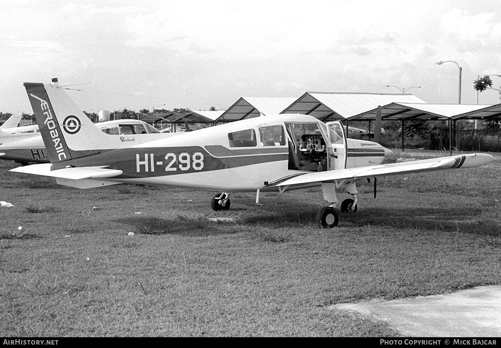 Aircraft Photo of HI-298 | Beech C23 Sundowner 180 | AirHistory.net #21441