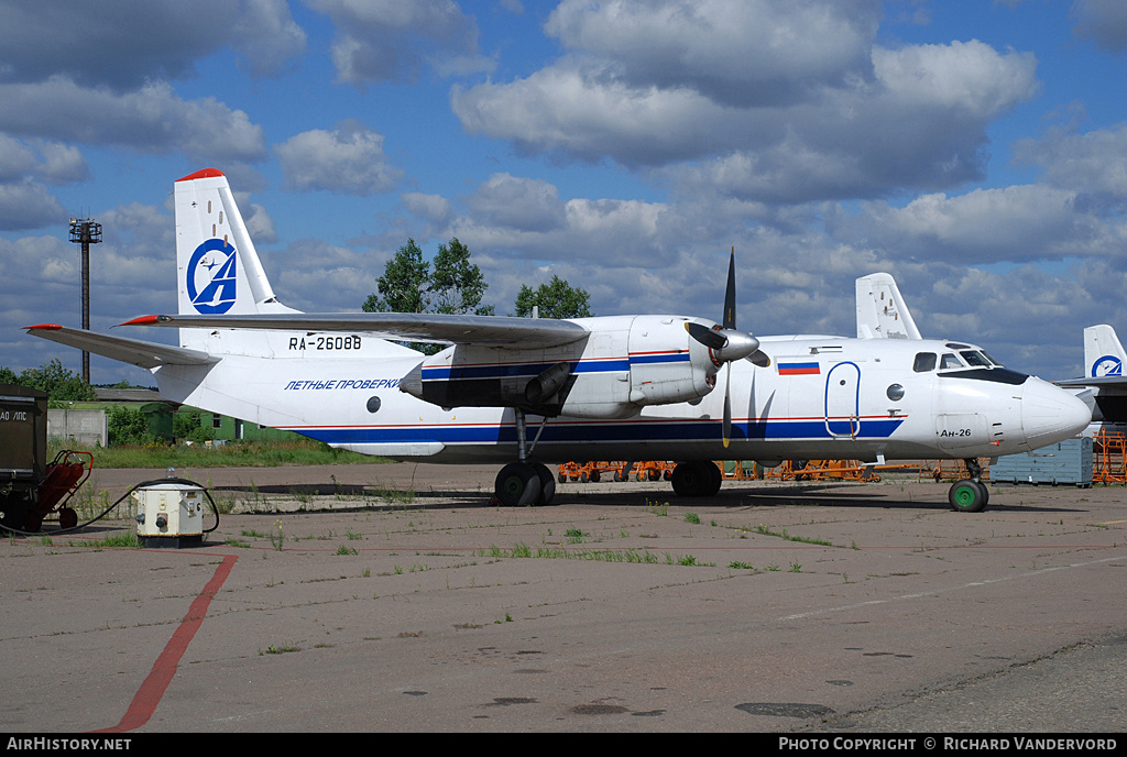 Aircraft Photo of RA-26088 | Antonov An-26 | Letnye Proverki I Sistemy | AirHistory.net #21453