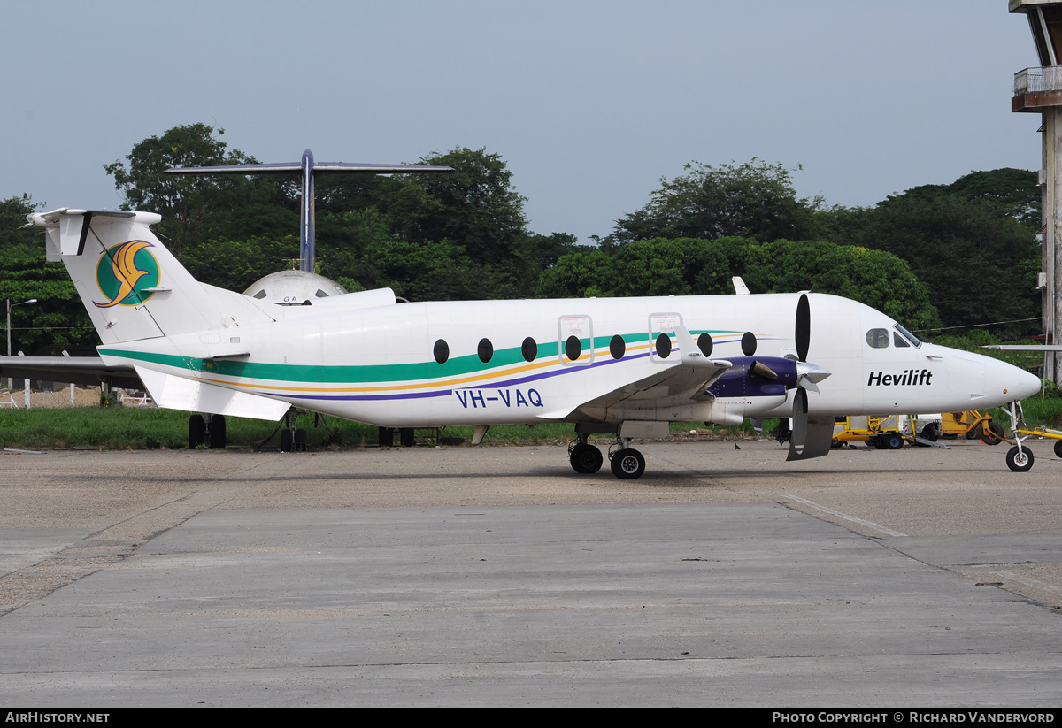 Aircraft Photo of VH-VAQ | Raytheon 1900D | Hevilift | AirHistory.net #21479