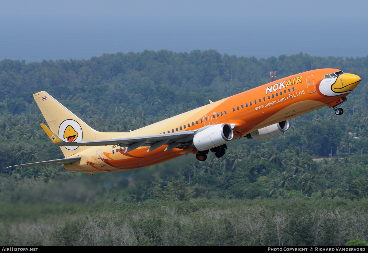 Aircraft Photo of HS-DBF | Boeing 737-8V3 | Nok Air | AirHistory.net #21482