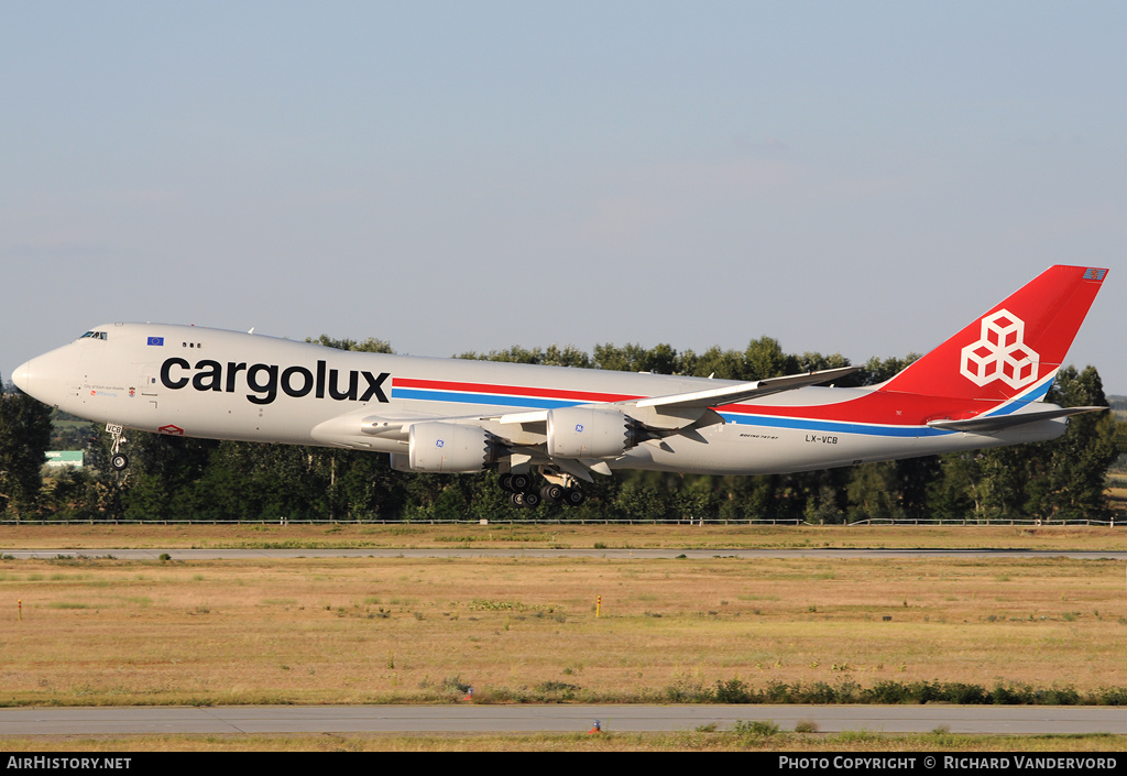 Aircraft Photo of LX-VCB | Boeing 747-8R7F/SCD | Cargolux | AirHistory.net #21497