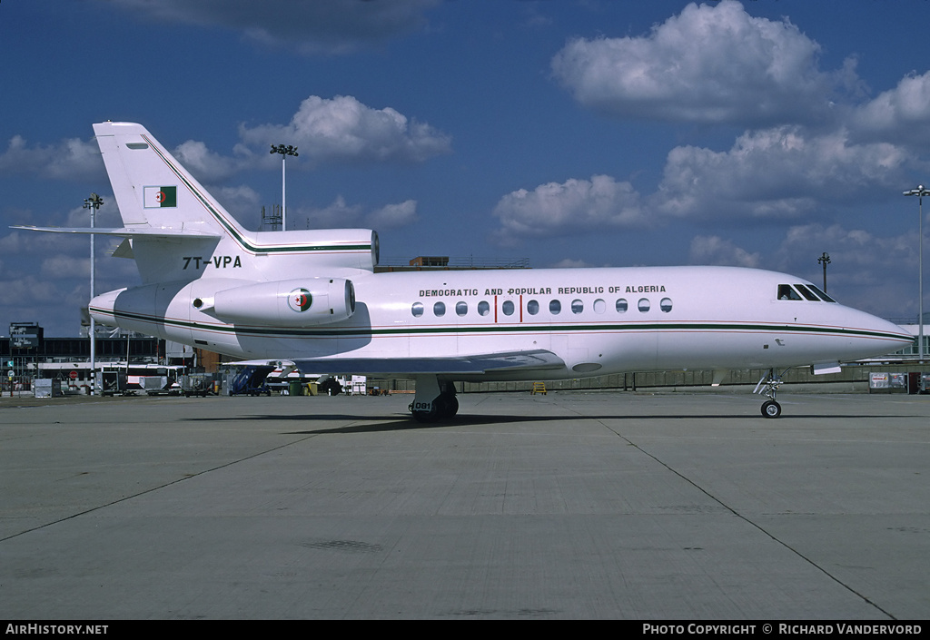 Aircraft Photo of 7T-VPA | Dassault Falcon 900 | Democratic and Popular Republic of Algeria | AirHistory.net #21502