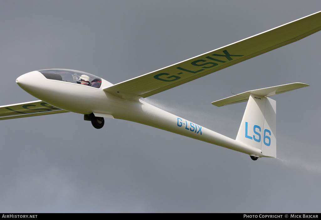 Aircraft Photo of G-LSIX | Rolladen-Schneider LS-6C/18W | AirHistory.net #21546
