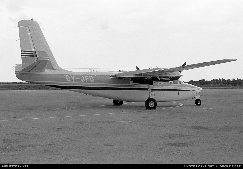 Aircraft Photo of 6Y-JFQ | Aero Commander 500S Shrike Commander | AirHistory.net #21560