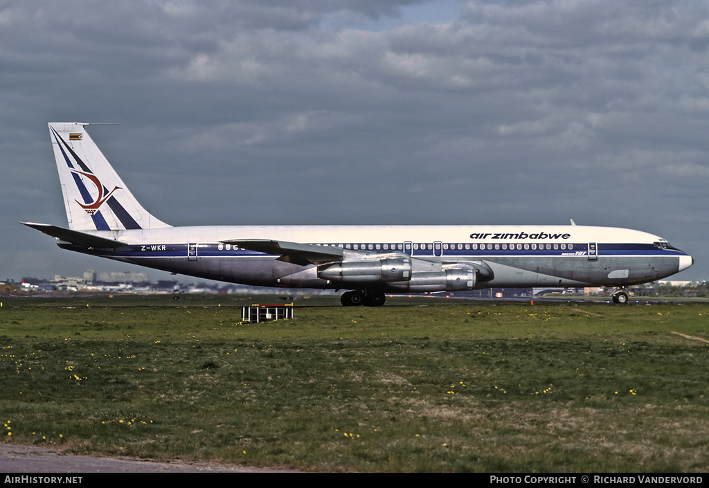 Aircraft Photo of Z-WKR | Boeing 707-330B | Air Zimbabwe | AirHistory.net #21611