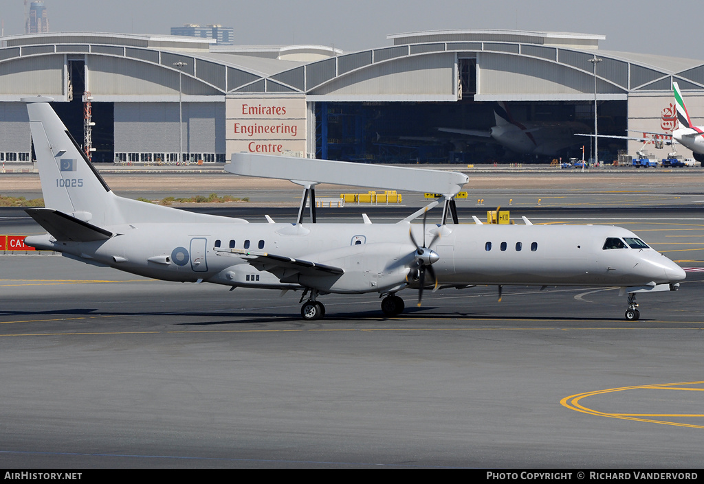 Aircraft Photo of 10-025 | Saab 2000 AEW | Pakistan - Air Force | AirHistory.net #21614