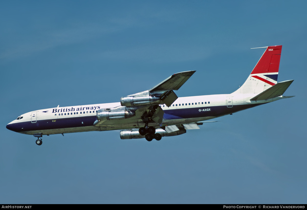 Aircraft Photo of G-AXGX | Boeing 707-336C | British Airways | AirHistory.net #21619