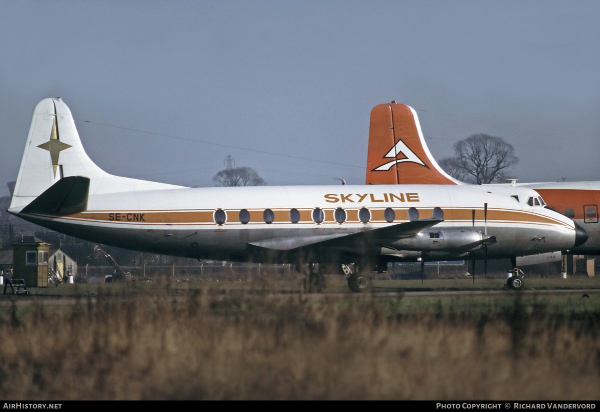 Aircraft Photo of SE-CNK | Vickers 784D Viscount | Skyline | AirHistory.net #21624