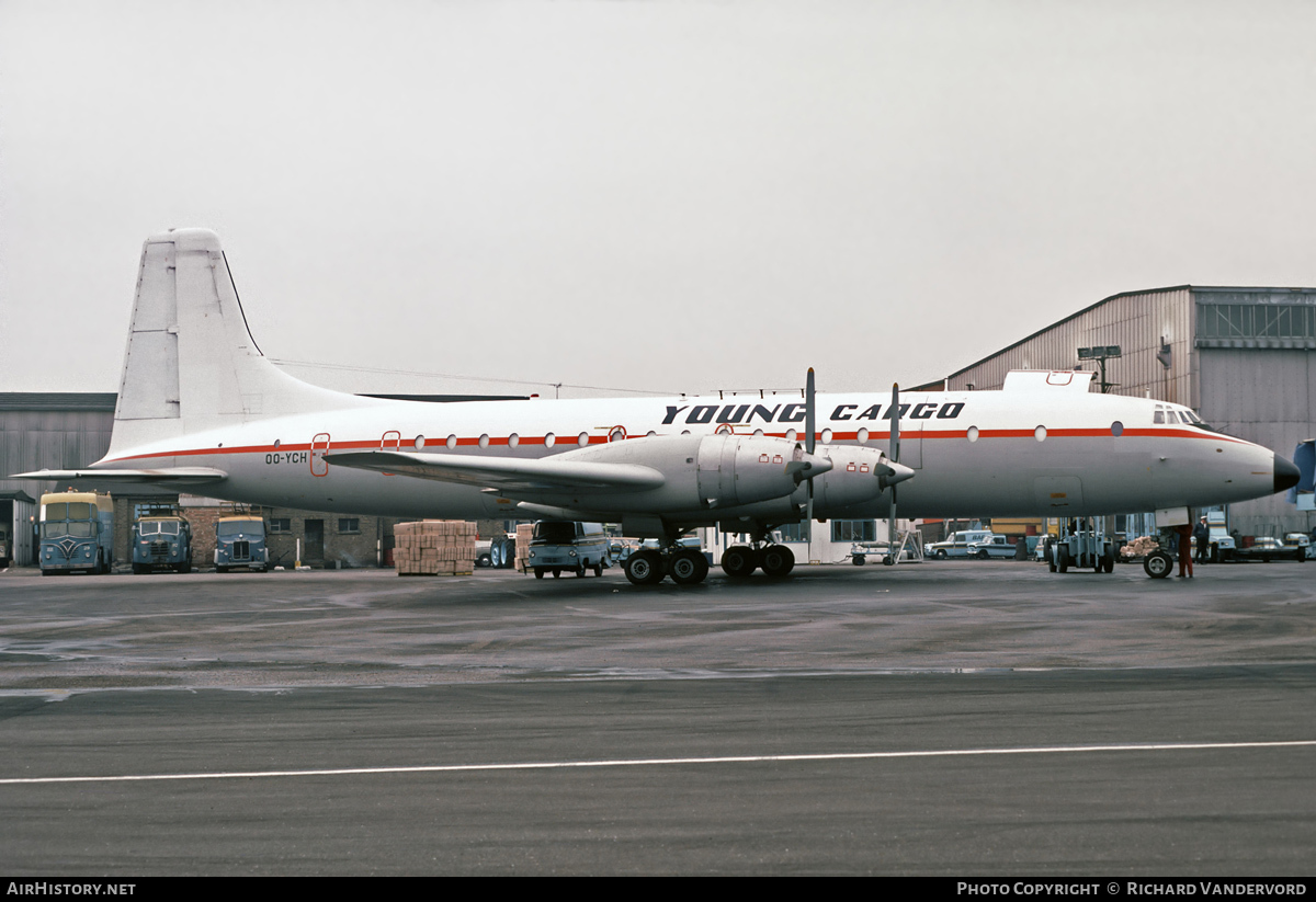 Aircraft Photo of OO-YCH | Bristol 175 Britannia 253F | Young Cargo | AirHistory.net #21632