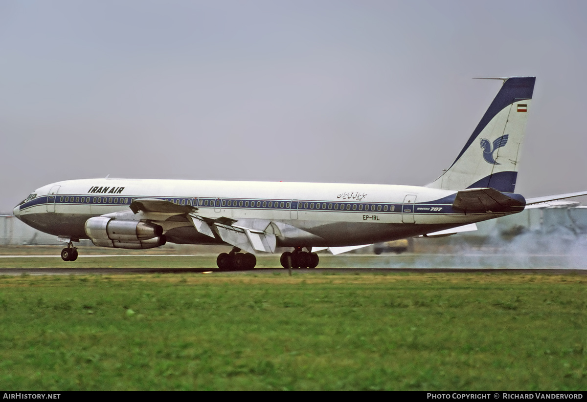 Aircraft Photo of EP-IRL | Boeing 707-386C | Iran Air | AirHistory.net #21637