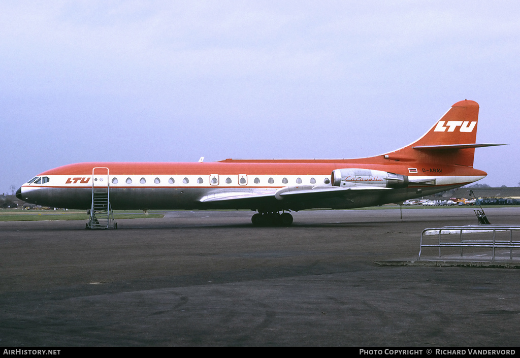 Aircraft Photo of D-ABAV | Sud SE-210 Caravelle 10B1R | LTU - Lufttransport-Unternehmen | AirHistory.net #21644