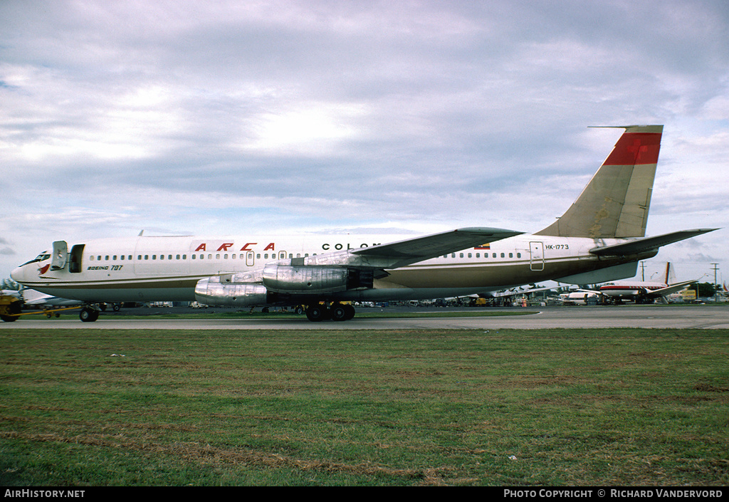 Aircraft Photo of HK-1773 | Boeing 707-131(F) | ARCA Colombia | AirHistory.net #21645