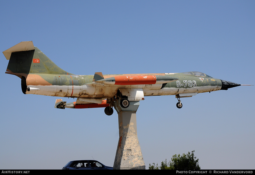 Aircraft Photo of 62-786 | Lockheed CF-104 Starfighter | Turkey - Air Force | AirHistory.net #21651