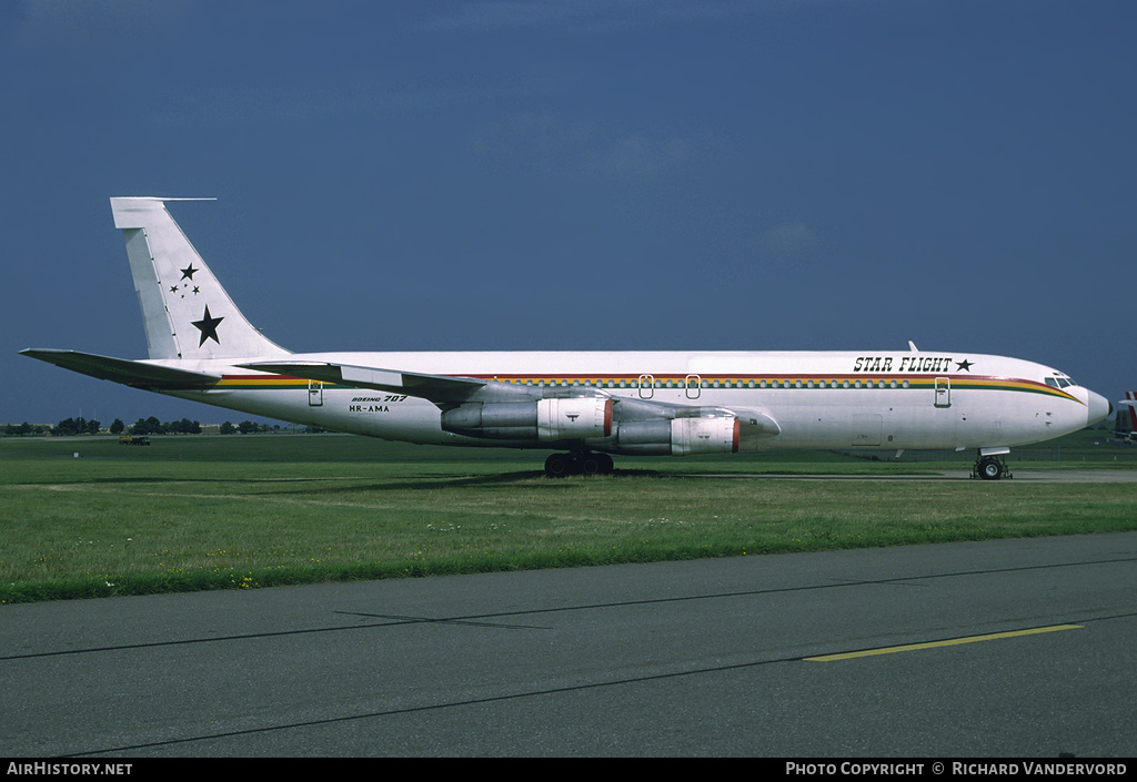 Aircraft Photo of HR-AMA | Boeing 707-347C | Star Flight | AirHistory.net #21660