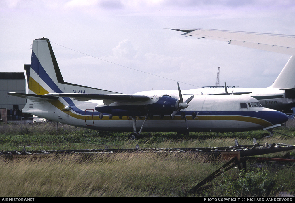 Aircraft Photo of N112TA | Fairchild F-27 | AirHistory.net #21670