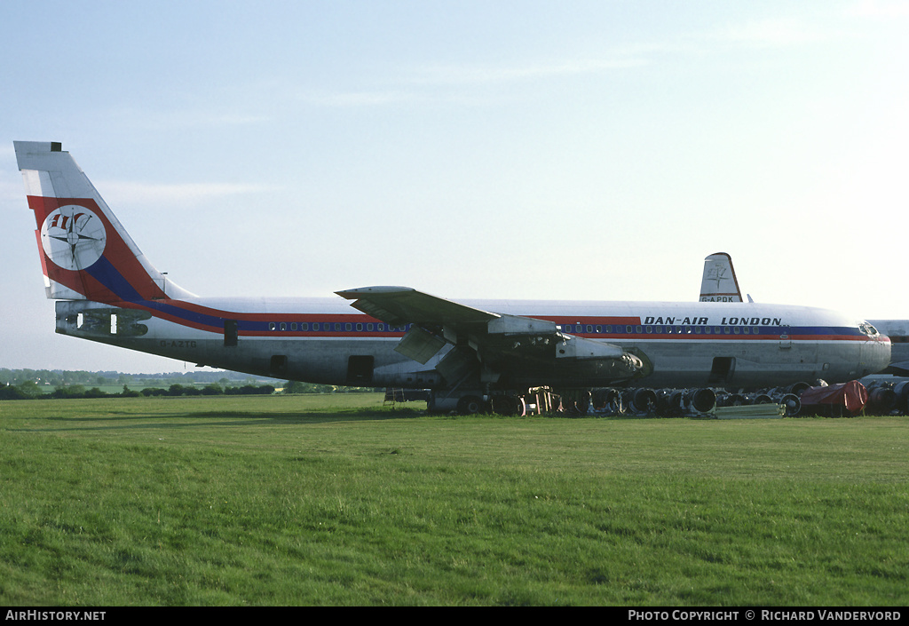 Aircraft Photo of G-AZTG | Boeing 707-321 | Dan-Air London | AirHistory.net #21673