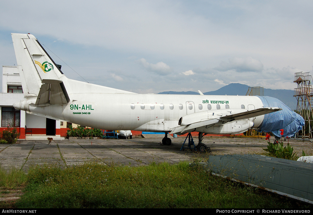 Aircraft Photo of 9N-AHL | Saab 340B | Yeti Airlines | AirHistory.net #21701