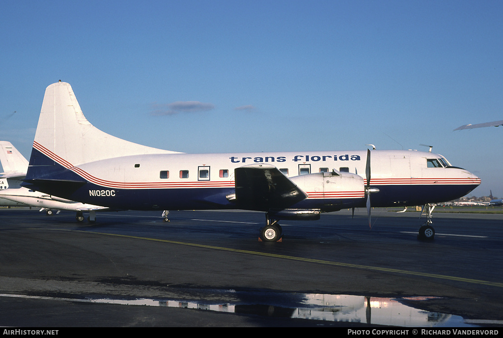 Aircraft Photo of N1020C | Convair 240-4 | Trans Florida Airlines - TFA | AirHistory.net #21705