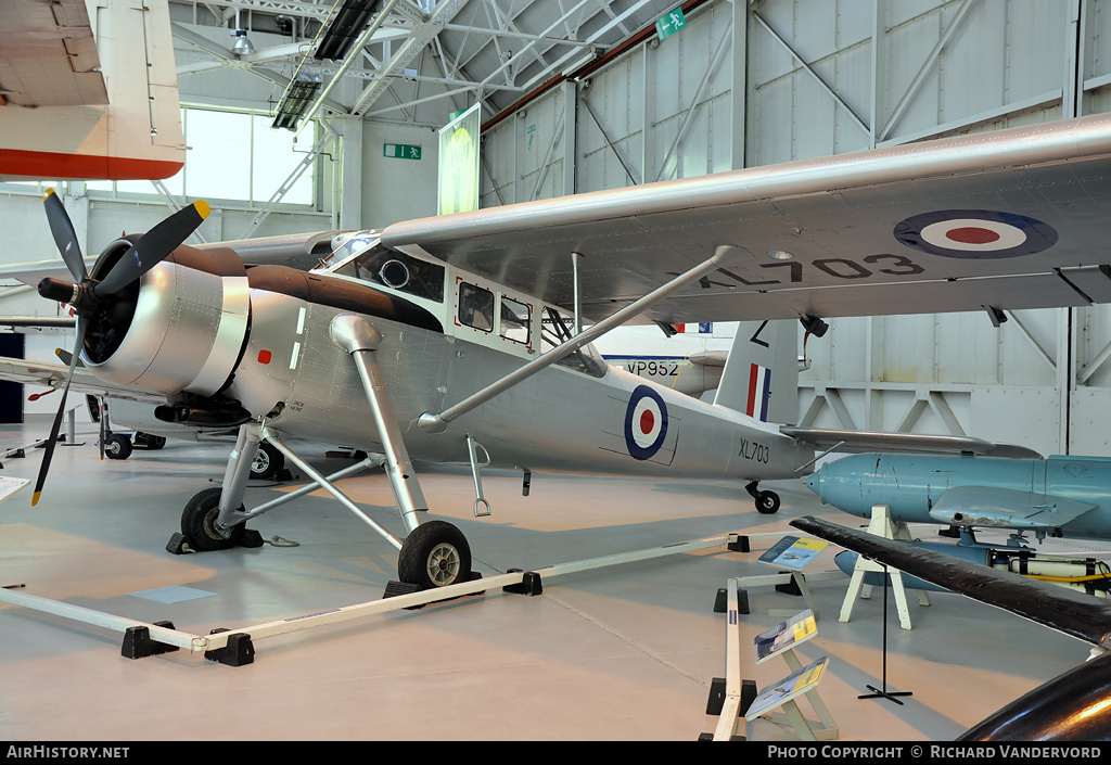 Aircraft Photo of XL703 | Scottish Aviation Pioneer CC.1 | UK - Air Force | AirHistory.net #21714