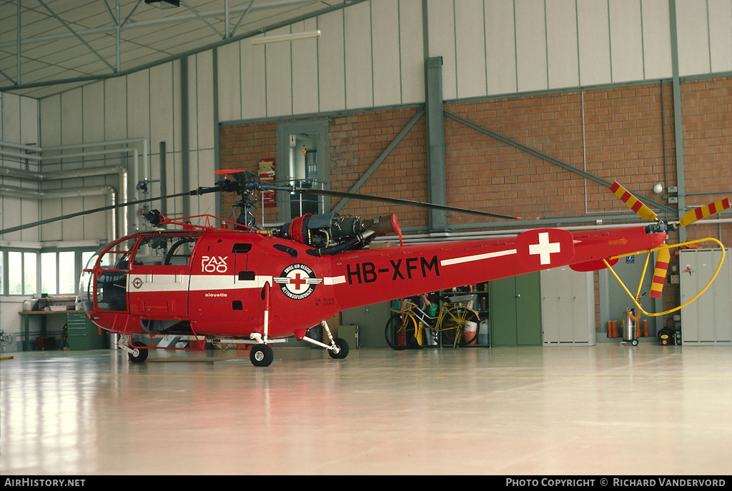 Aircraft Photo of HB-XFM | Aerospatiale SA-319B Alouette III | Swiss Air Rescue - Rettungsflugwacht | AirHistory.net #21715