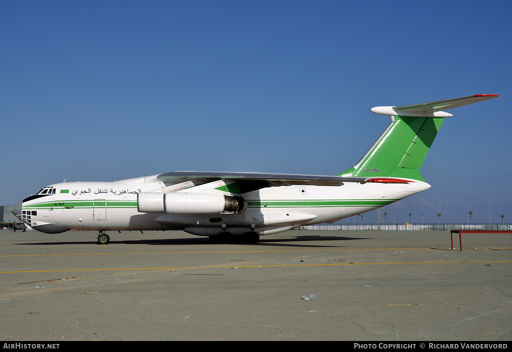 Aircraft Photo of 5A-DNK | Ilyushin Il-76T | Jamahiriya Air Transport | AirHistory.net #21717