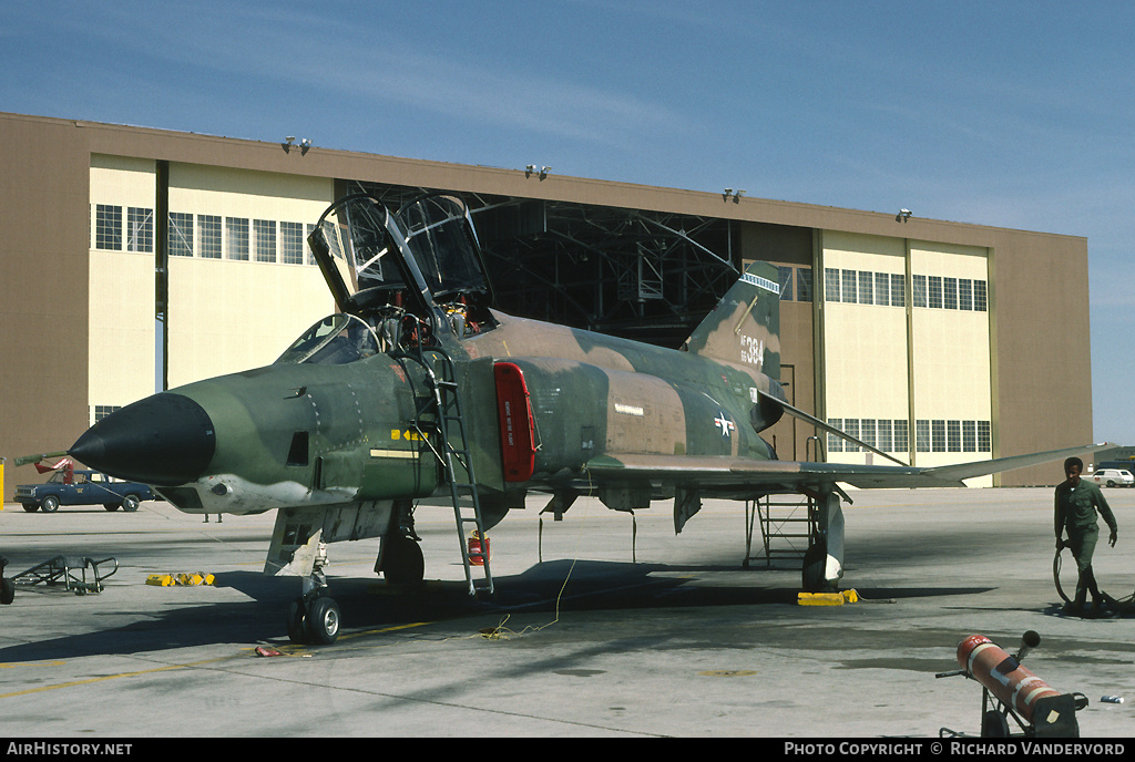 Aircraft Photo of 66-0384 / AF66-384 | McDonnell NRF-4C Phantom II | USA - Air Force | AirHistory.net #21723