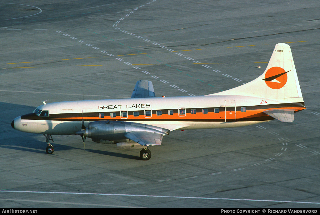 Aircraft Photo of C-GDTD | Convair 580 | Great Lakes Airlines | AirHistory.net #21726