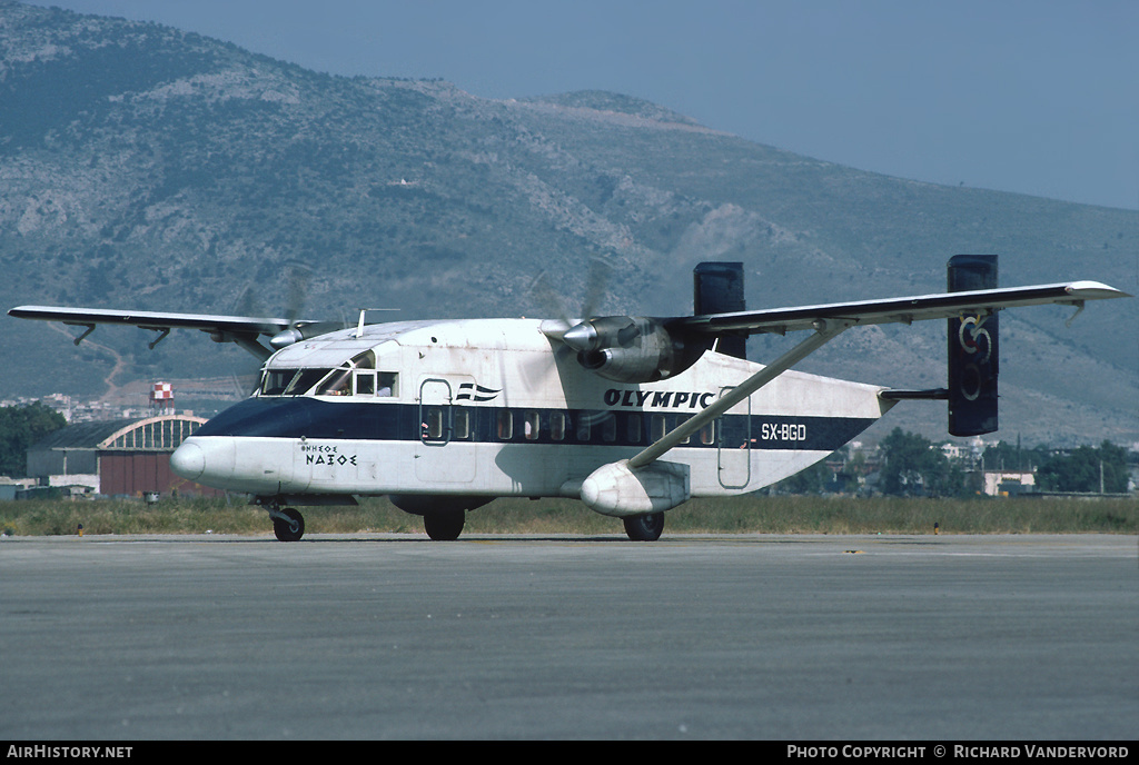 Aircraft Photo of SX-BGD | Short 330-100 | Olympic | AirHistory.net #21736