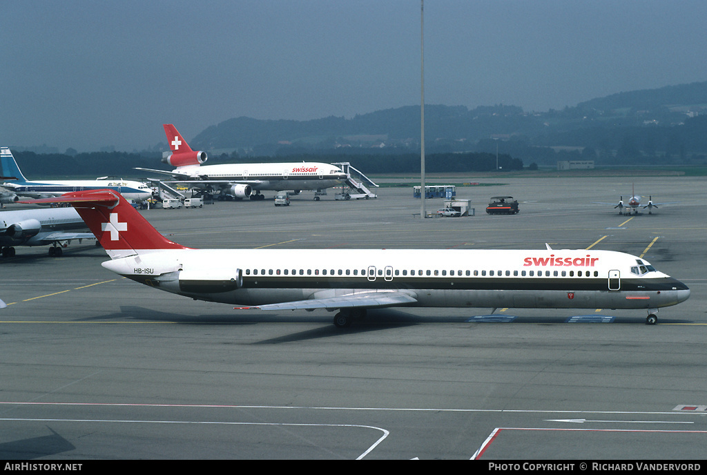 Aircraft Photo of HB-ISU | McDonnell Douglas DC-9-51 | Swissair | AirHistory.net #21737