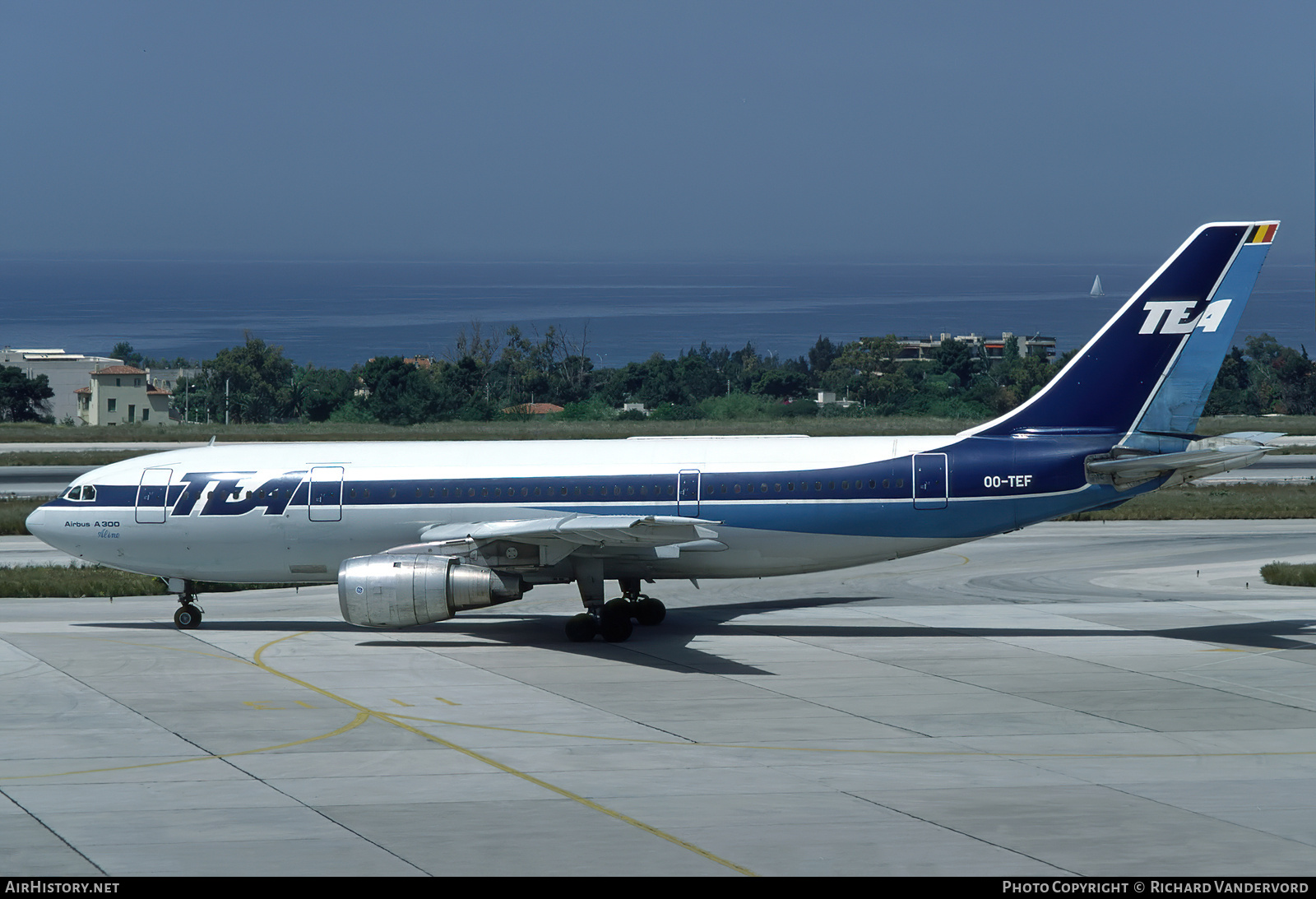 Aircraft Photo of OO-TEF | Airbus A300B1 | TEA - Trans European Airways | AirHistory.net #21741