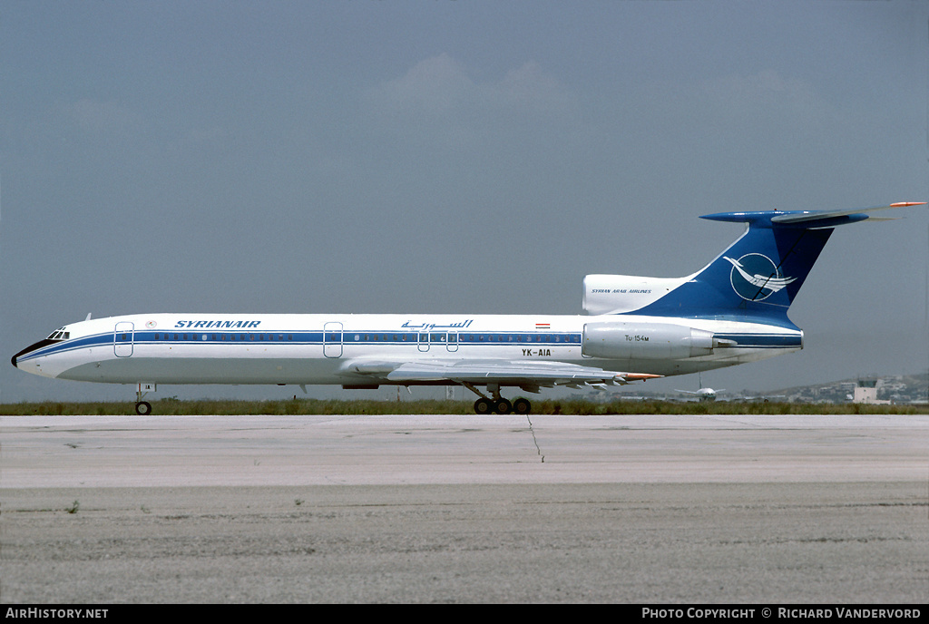 Aircraft Photo of YK-AIA | Tupolev Tu-154M | Syrian Air - Syrian Arab Airlines | AirHistory.net #21749