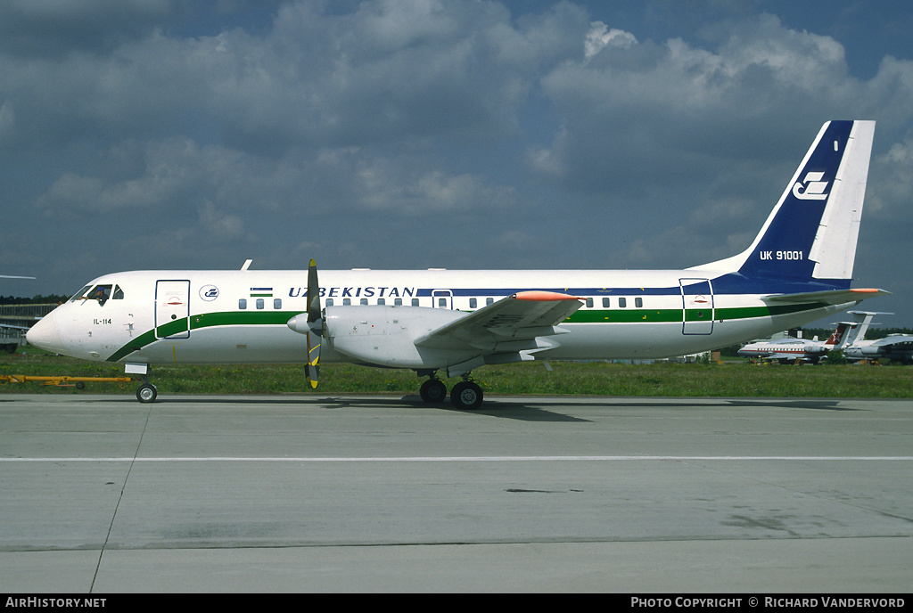 Aircraft Photo of UK-91001 | Ilyushin Il-114 | Uzbekistan Airways | AirHistory.net #21750