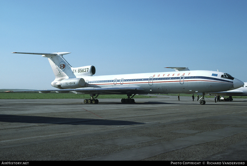Aircraft Photo of UN-85837 | Tupolev Tu-154M | Sayakhat Airlines | AirHistory.net #21753