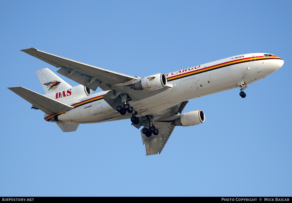 Aircraft Photo of 5X-BON | McDonnell Douglas DC-10-30(F) | DAS Air Cargo - Dairo Air Services | AirHistory.net #21755