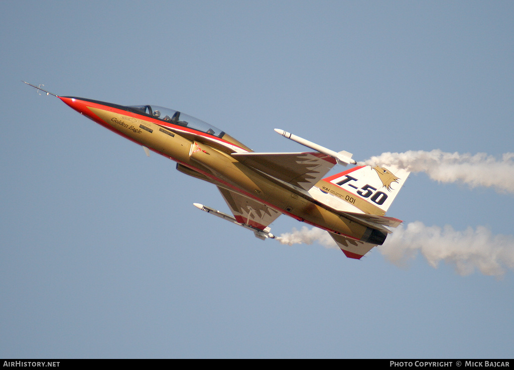 Aircraft Photo of 05-001 | Korea Aerospace T-50 Golden Eagle | Korea Aerospace Industries | AirHistory.net #21756