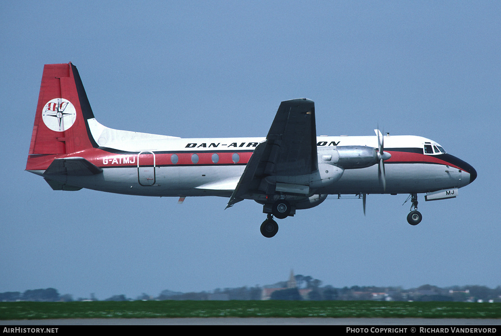 Aircraft Photo of G-ATMJ | Hawker Siddeley HS-748 Srs2A/225 | Dan-Air London | AirHistory.net #21767