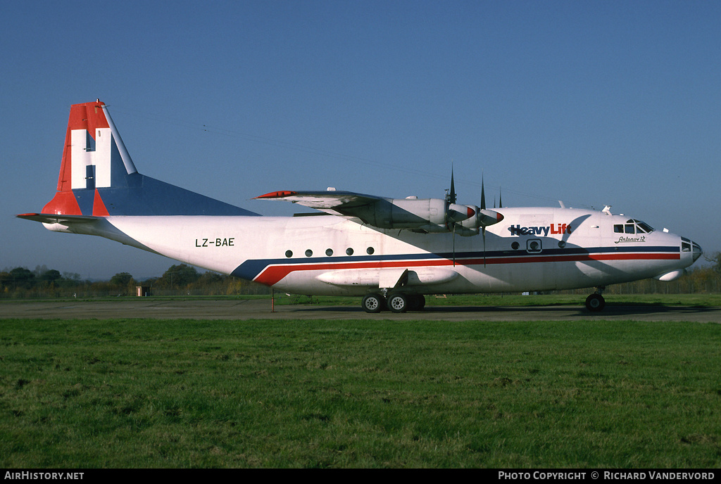 Aircraft Photo of LZ-BAE | Antonov An-12BP | HeavyLift Cargo Airlines | AirHistory.net #21772