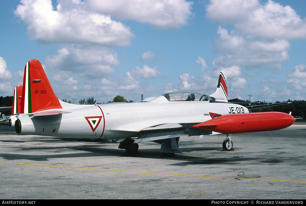Aircraft Photo of JE-013 | Lockheed AT-33A | Mexico - Air Force | AirHistory.net #21776