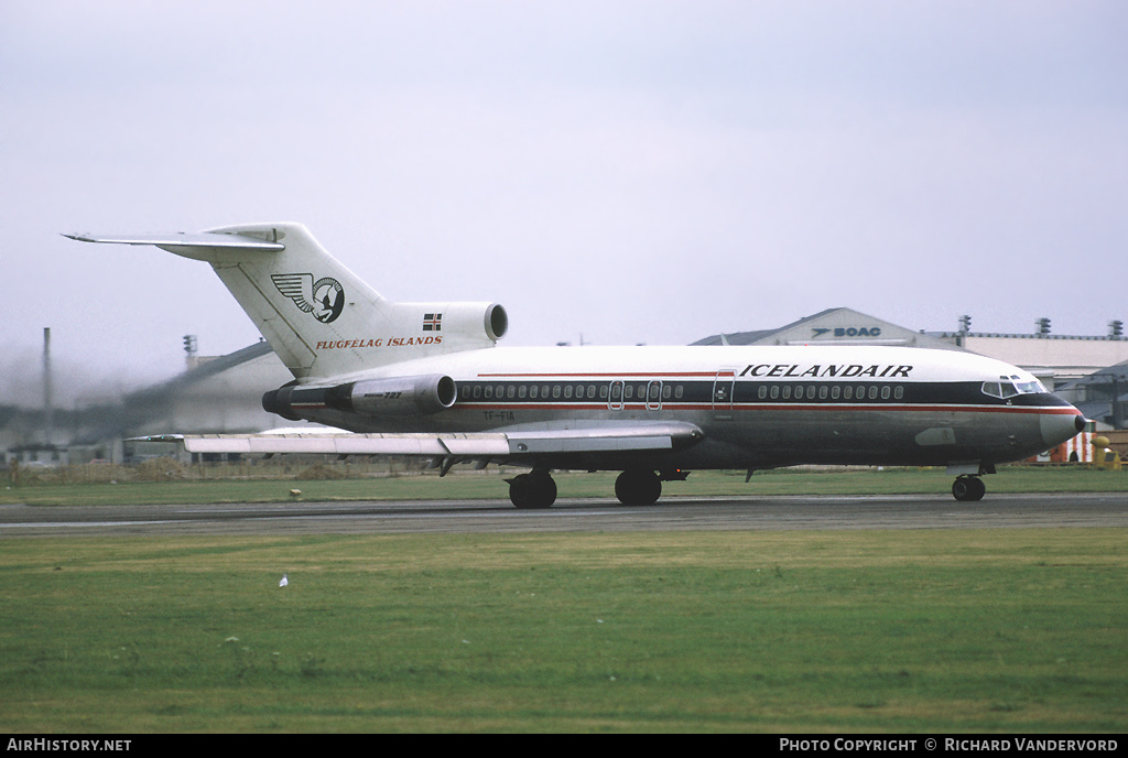 Aircraft Photo of TF-FIA | Boeing 727-185C | Icelandair - Flugfélag Íslands | AirHistory.net #21784