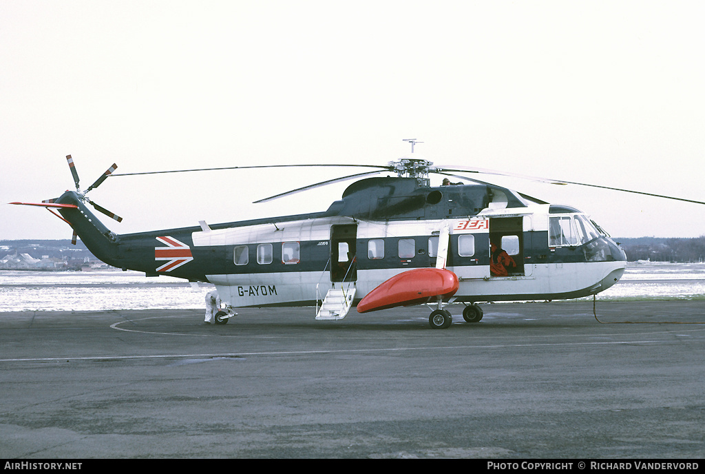 Aircraft Photo of G-AYOM | Sikorsky S-61N MkII | BEA - British European Airways | AirHistory.net #21788