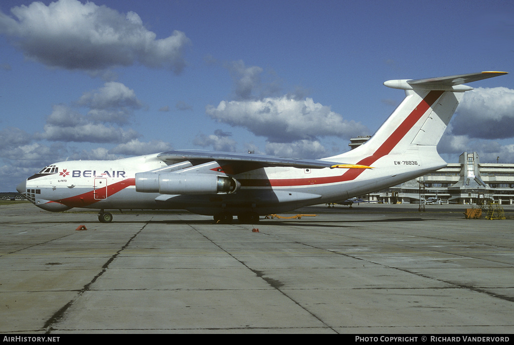 Aircraft Photo of EW-76836 | Ilyushin Il-76TD | Bel-Air | AirHistory.net #21798