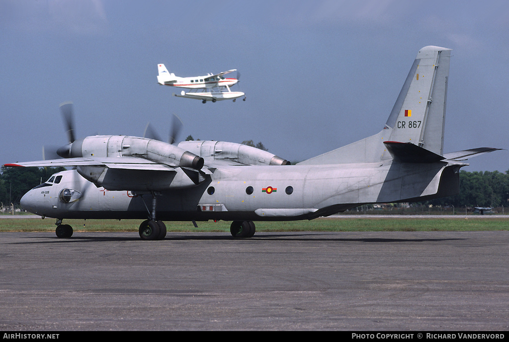 Aircraft Photo of CR-867 | Antonov An-32B | Sri Lanka - Air Force | AirHistory.net #21801