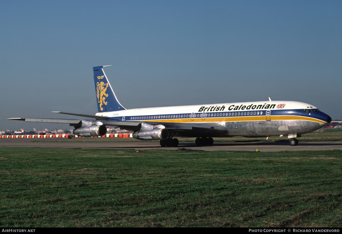 Aircraft Photo of G-AYEX | Boeing 707-355C | British Caledonian Airways | AirHistory.net #21808