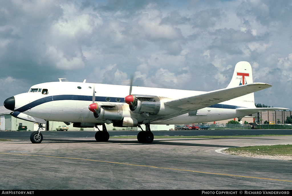 Aircraft Photo of CF-UXA | Canadair C-54GM North Star Mk1 (CL-2) | Air Turks | AirHistory.net #21810