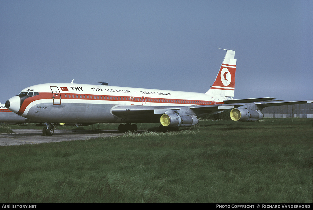 Aircraft Photo of TC-JBB | Boeing 707-121(B) | THY Türk Hava Yolları - Turkish Airlines | AirHistory.net #21815
