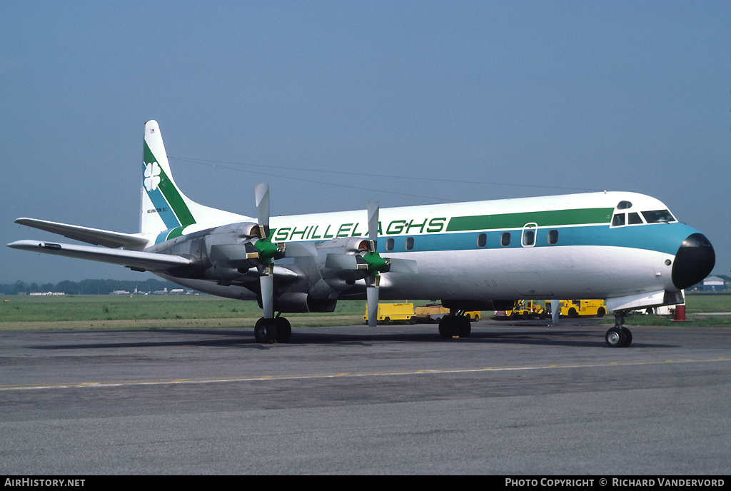 Aircraft Photo of N125US | Lockheed L-188C Electra | Shillelaghs | AirHistory.net #21822