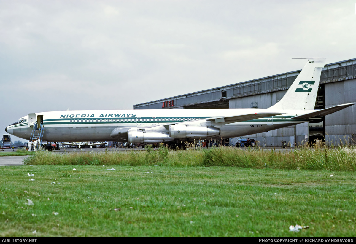 Aircraft Photo of 5N-ABK | Boeing 707-3F9C | Nigeria Airways | AirHistory.net #21824
